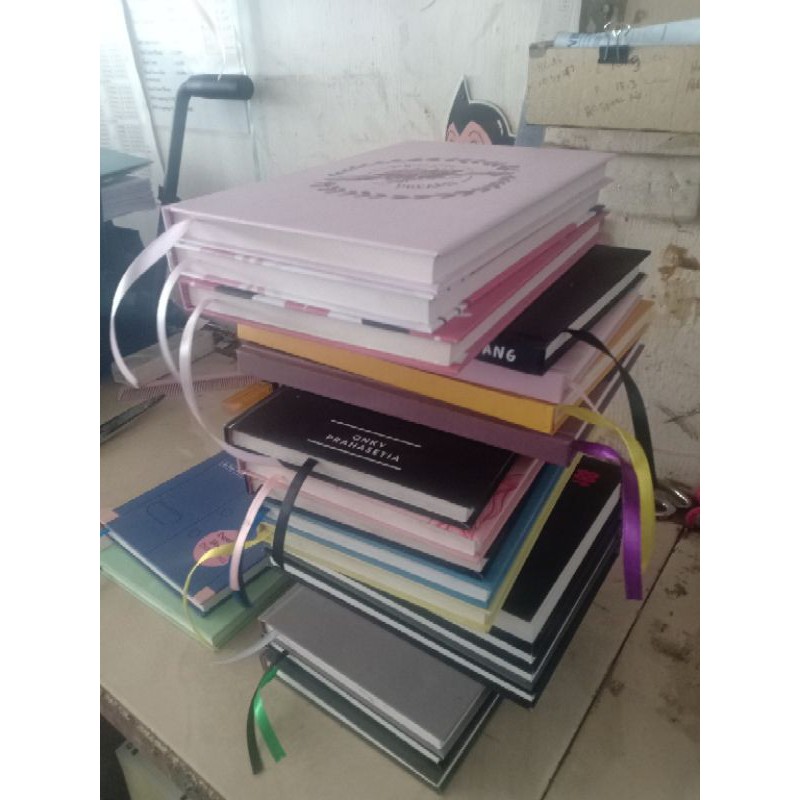 Jual Notebook Custom luar dalam. Desain Bebas Monggo buat seminar