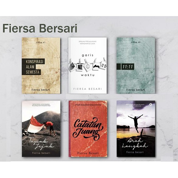 Jual Novel karya Fiersa besari Garis Waktu Catatan juang 11.11