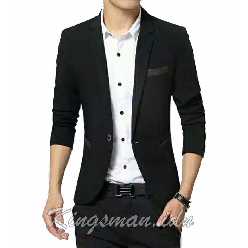 Jual Jas Blazer Pria Slim Fit Jas Formal Pria Jas Pengantin Shopee