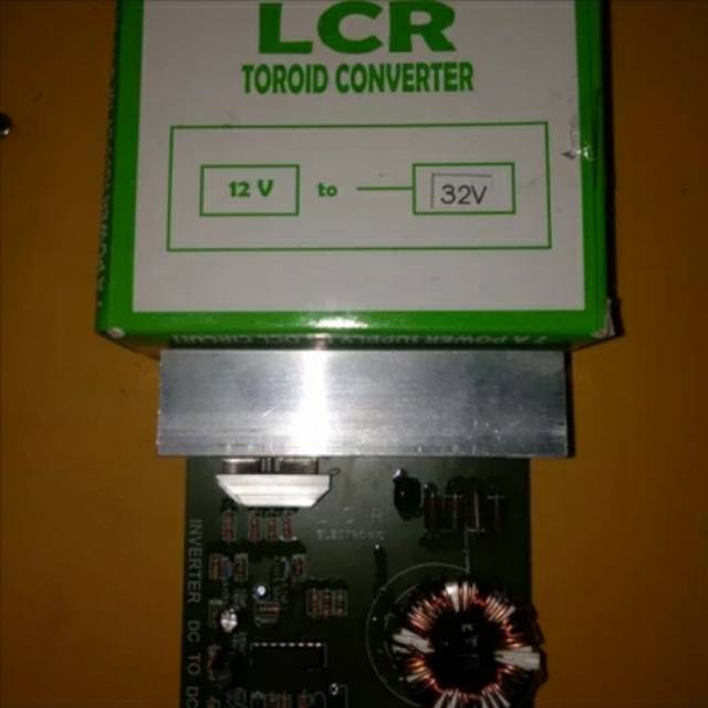 Jual Inverter 12V DC To 32V Simetris DC PWM Controller System Inverter