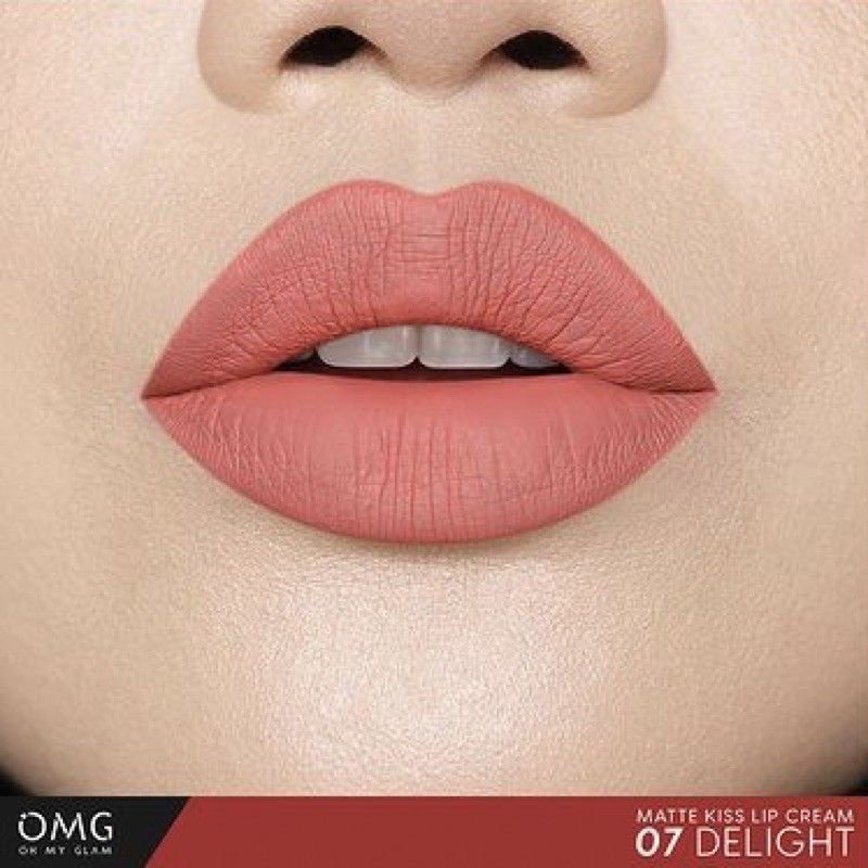 Jual OMG oh my glam matte kiss lip cream matte / lip cream OMG / lip