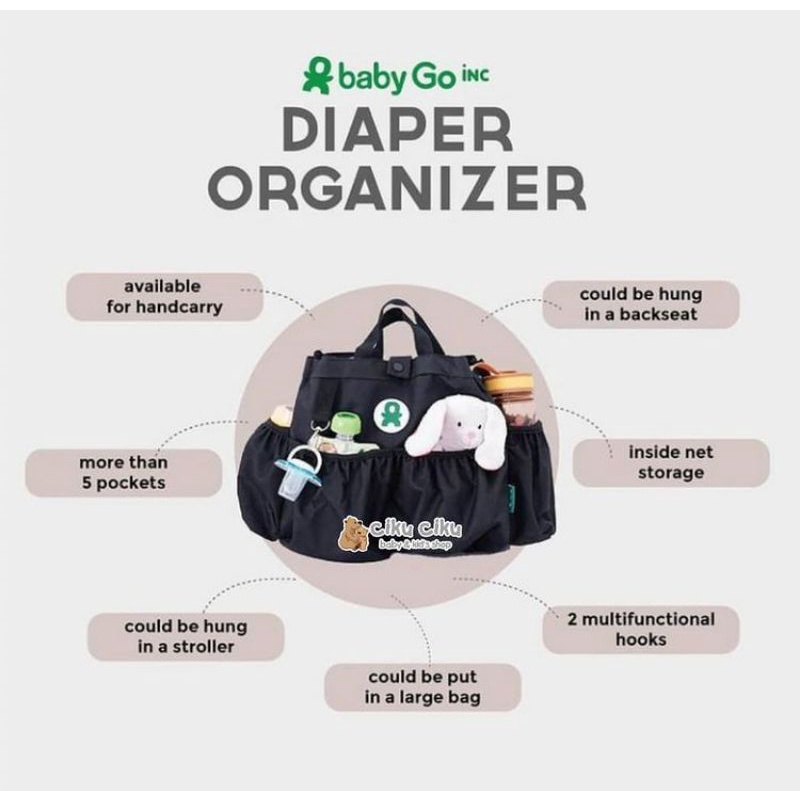 Baby go best sale diaper bag