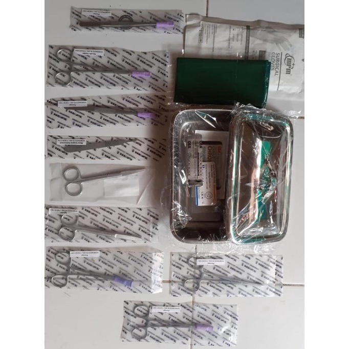Jual Minor Set Renz Surgery Set Minorset Renz isi 15 item minorset ...