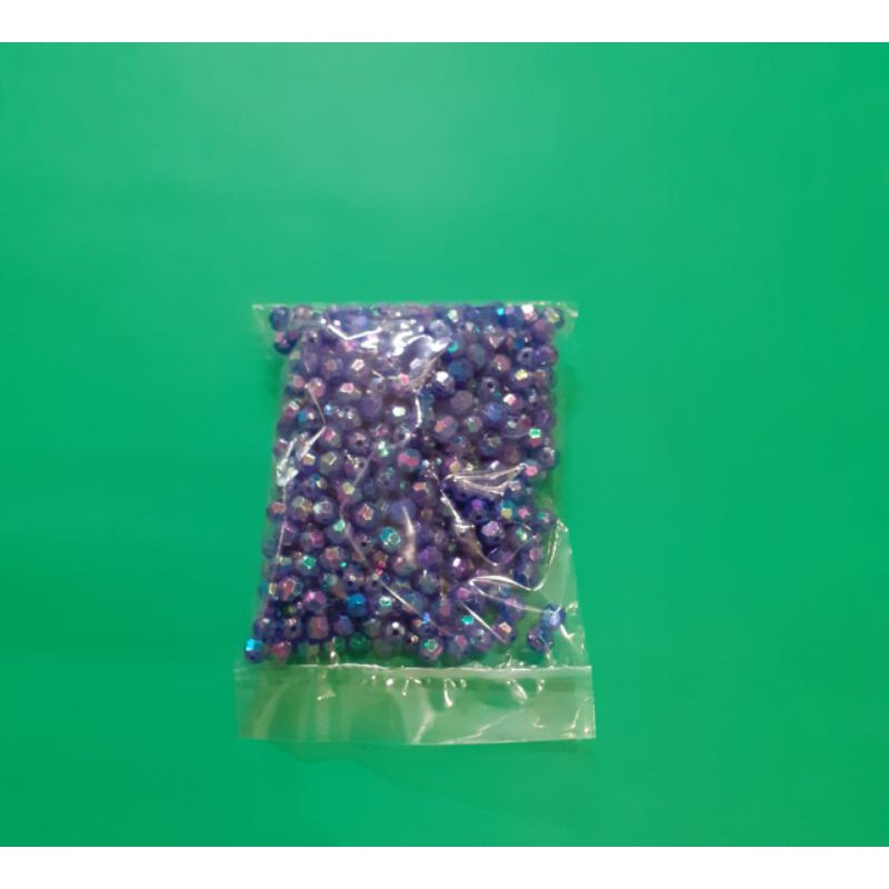 Jual mote manik manik pelangi segi 6mm | Shopee Indonesia