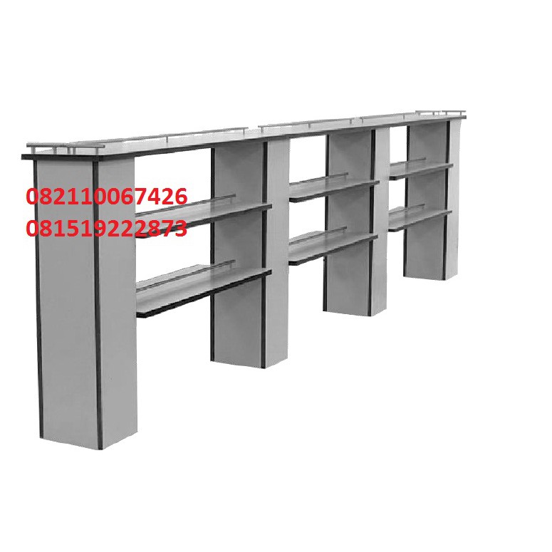 Jual Rack Reagent & Shelving for Laboratory Bench, R3120 Rak island