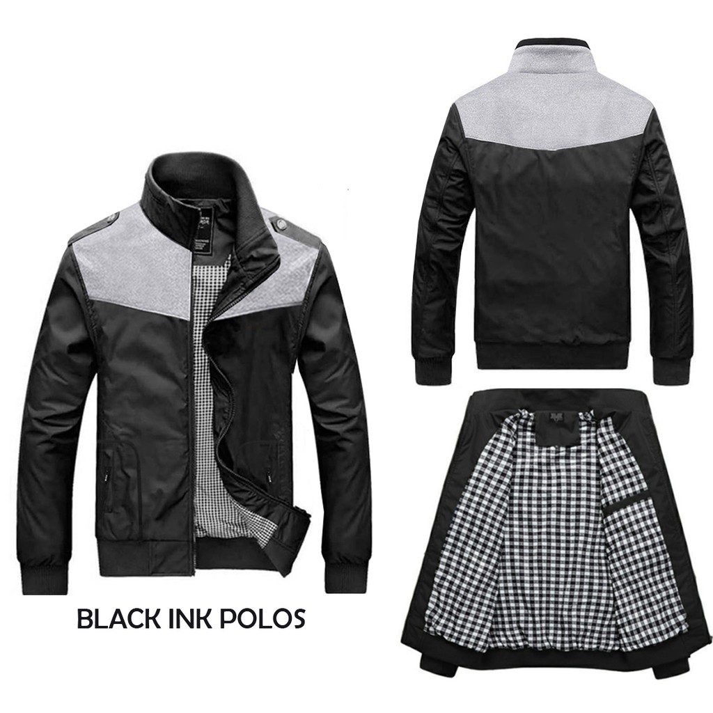 Jual Jaket Black Ink Polos | Shopee Indonesia