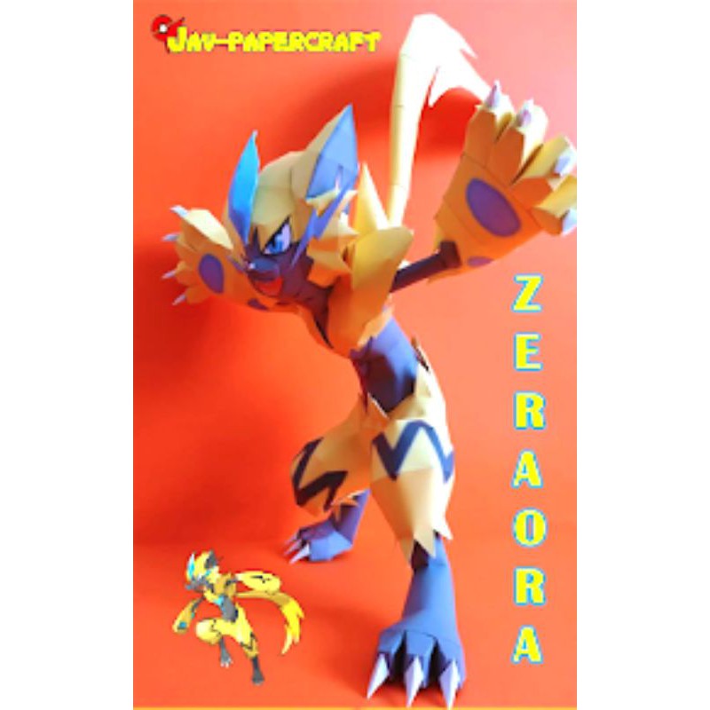 Jual Pokemon Zeraora Papercraft | Shopee Indonesia
