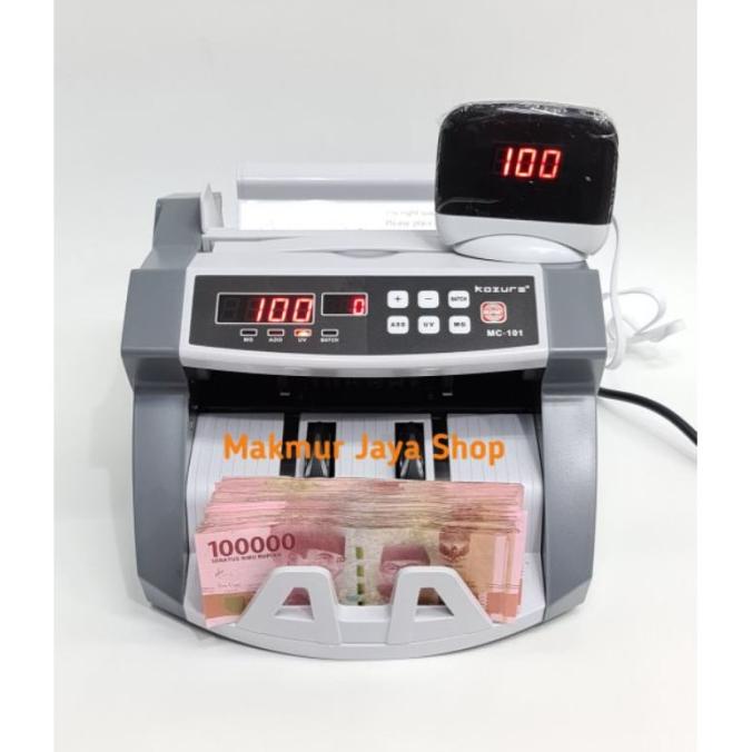 Jual Mesin Penghitung Uang Kozure Mc-101 Money Counter | Shopee Indonesia