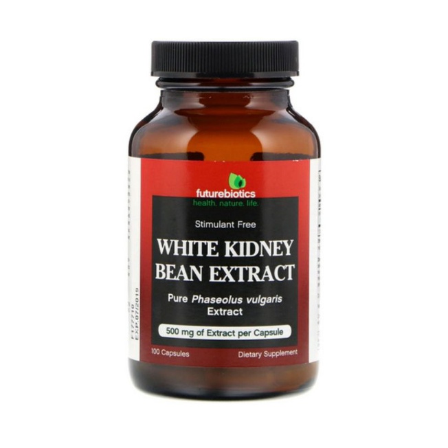 Jual Carb Blocker FutureBiotics Phase 2 White Kidney Bean Extract 100