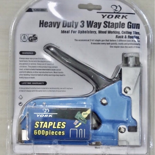 Jual Hekter tembak YORK . Gun tacker york R23 staples gun TACK GUN ...