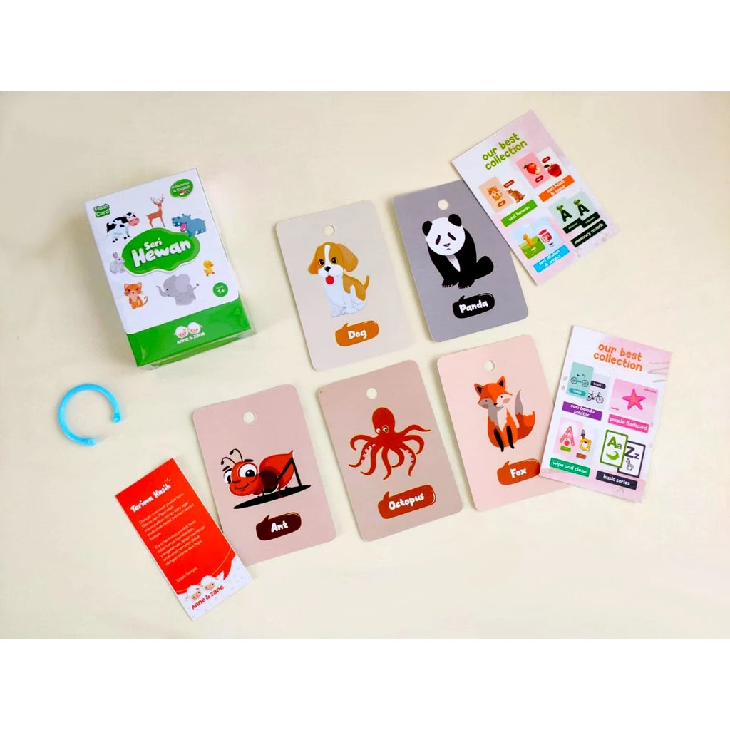 Flashcard seri hewan - 3