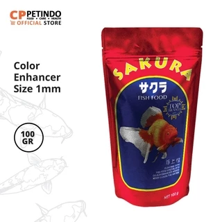 CPPETINDO Sakura Fish Food 1mm - 100gr