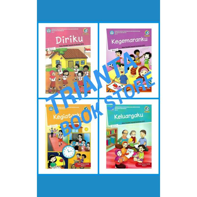Jual Buku tema 1 2 3 4 kelas 1 sd semester 1 | Shopee Indonesia