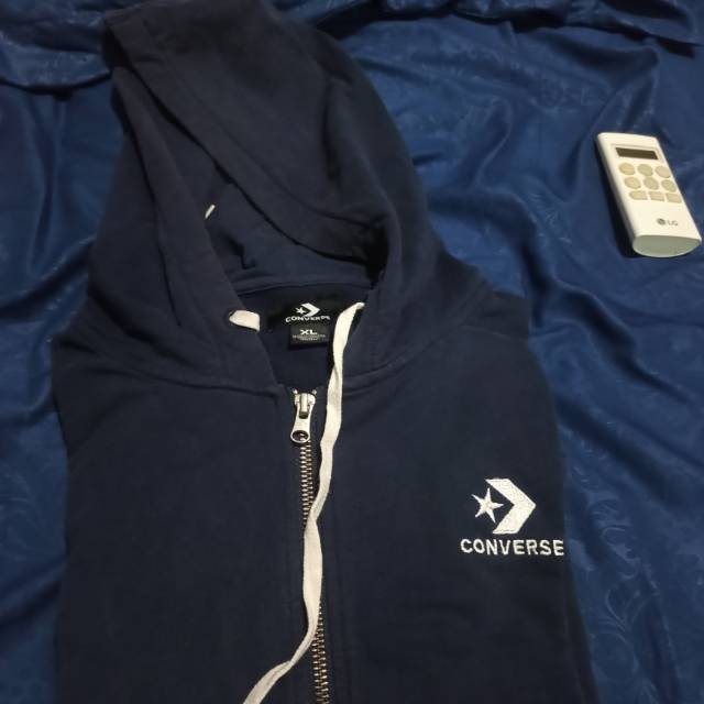 Jaket converse clearance navy