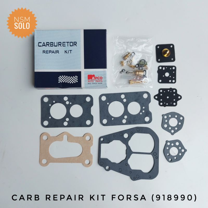 New APCO Carburetor Rebuild Kit For Suzuki Forsa SA310 1985-1988 Made In Japan
