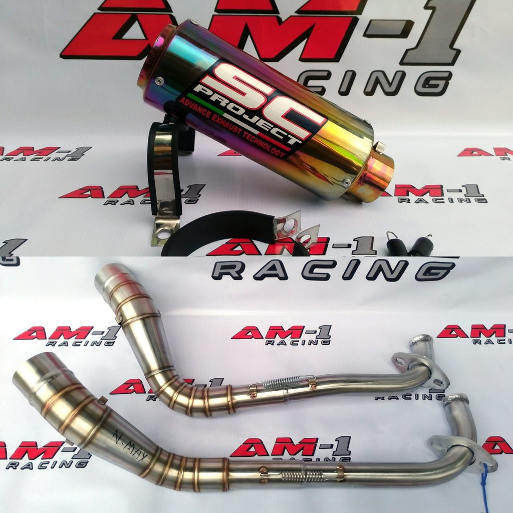 Jual Kenalpot Knalpot Racing Sc Project Projek Pelangi New Pcx 160 ...