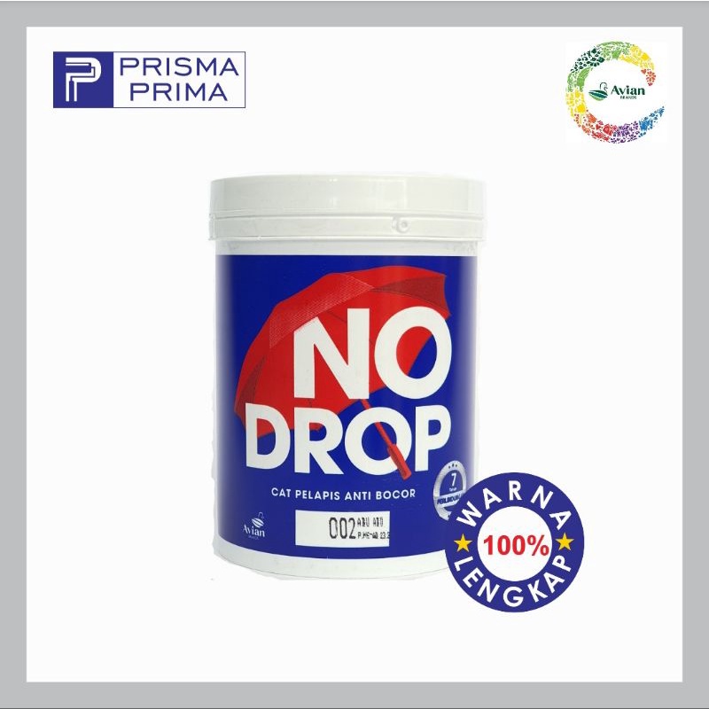 Jual Avian No Drop Cat Pelapis Anti Bocor Waterproofing 1 Kg Shopee Indonesia 5377