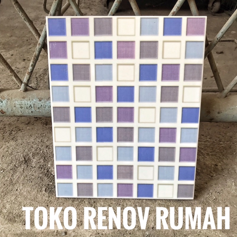 Jual keramik dinding 20x25 GLOSSY/ keramik dinding kolam/ keramik