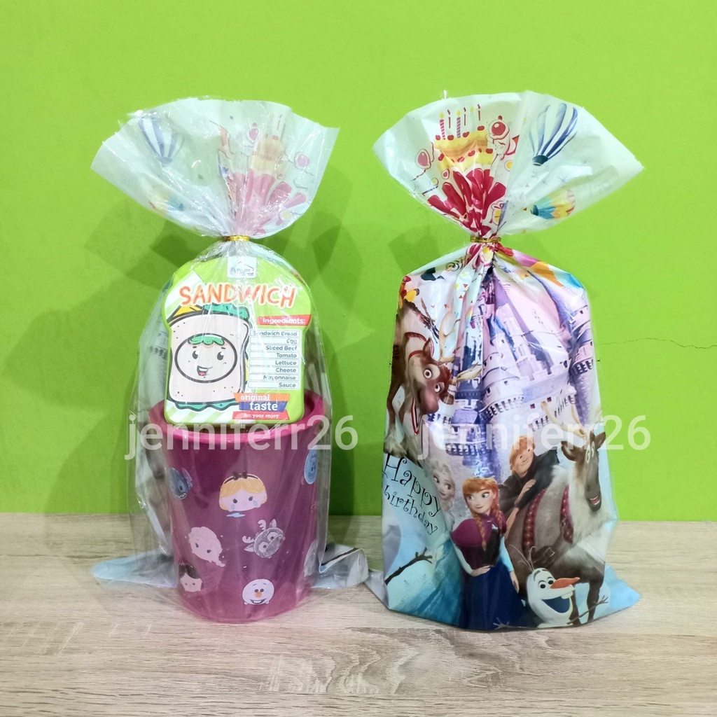 Jual Paket bingkisan souvenir ulang tahun karakter anak tepak roti ...