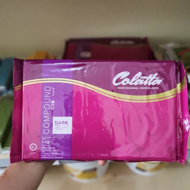 Jual Colatta Dark Compound 1kg | Shopee Indonesia