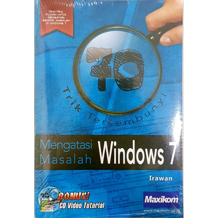 Jual 70 Trik Tersembunyi Mengatasi Masalah Windows 7 | Shopee Indonesia