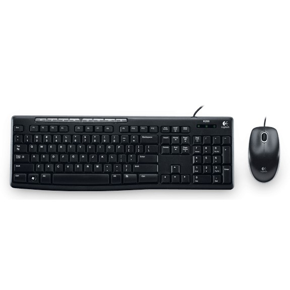 Jual Logitech Classic MK200 USB Plus Optical USB | Shopee Indonesia