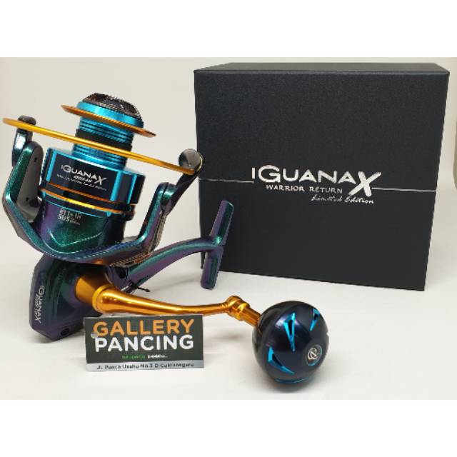 Jual Reel Devil Craft IguanaX Warior Return Limited Edition 4000SW