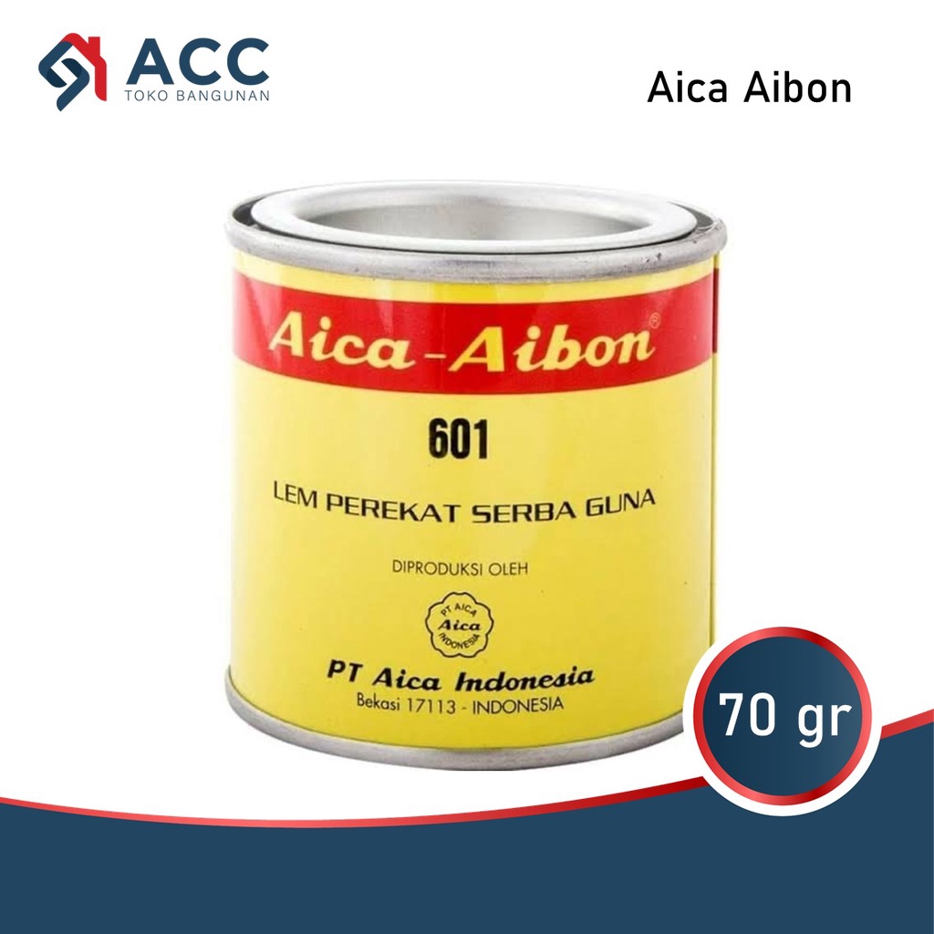 Jual Lem Aica Aibon / Lem Karpet / Lem Kuning 70 gram | Shopee Indonesia