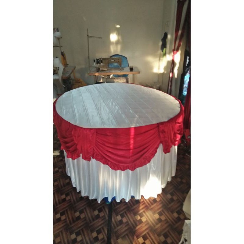 Jual ALAS MEJA BUNDAR/REMPEL MEJA/TAPLAK MEJA | Shopee Indonesia