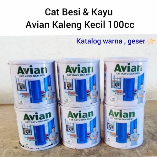 Jual CAT AVIAN 100 cc ( ukr.sedang ) - cat kayu besi tahan lama anti ...