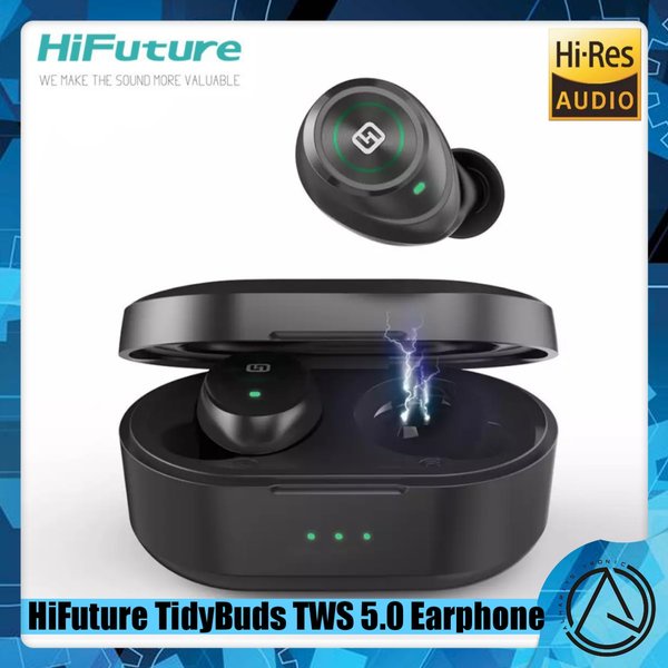 Hifuture tidy buds true wireless discount bluetooth earbuds with wireless charging case