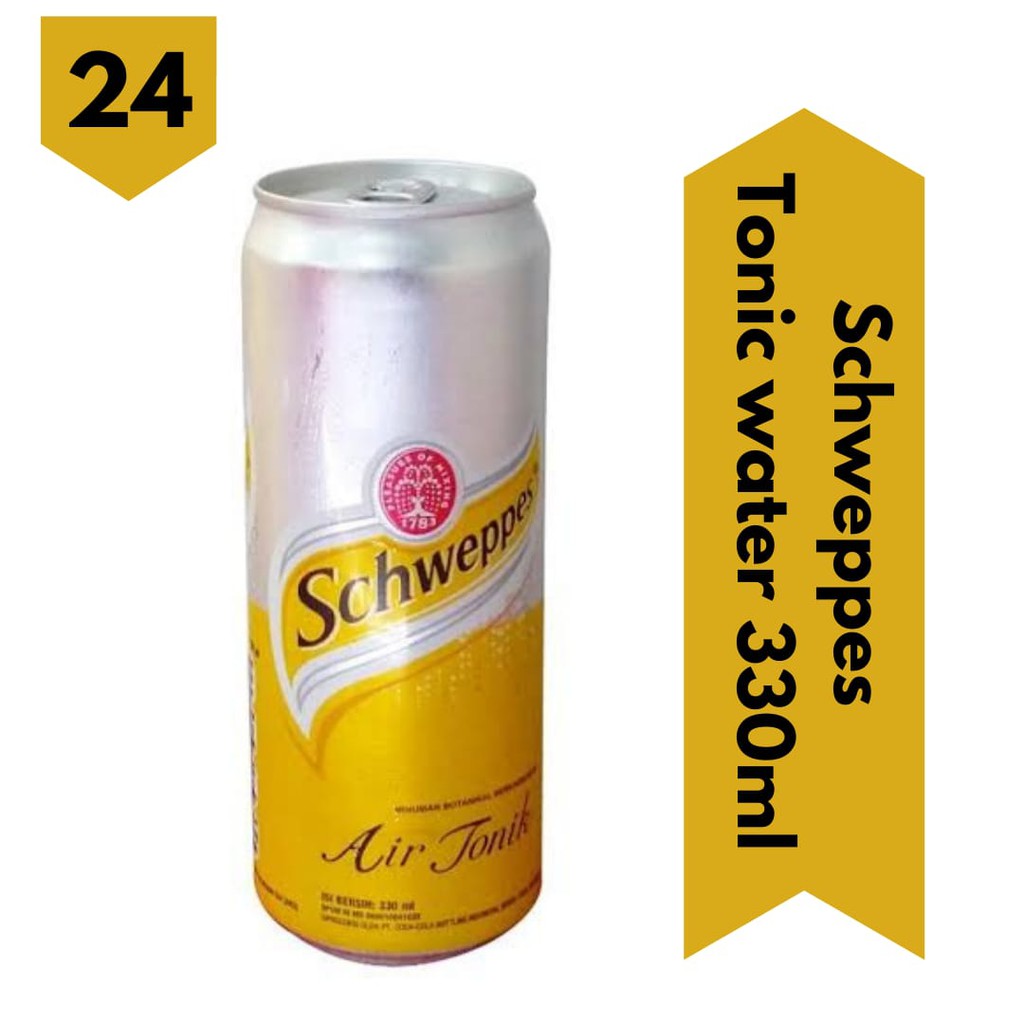 Jual Schweppes Tonic Water 250ml I Isi 24 Pcs | Shopee Indonesia