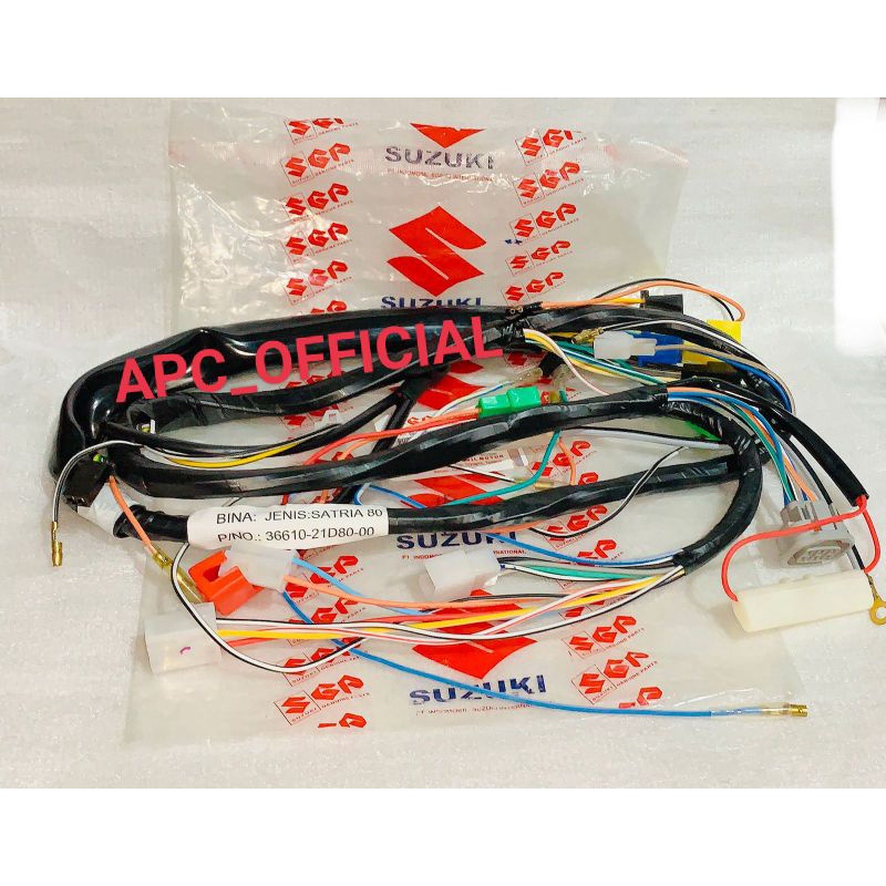 Jual Kabel Body Wire Harness Satria T Tak Speed Lumba Kotak Suzuki Shopee Indonesia