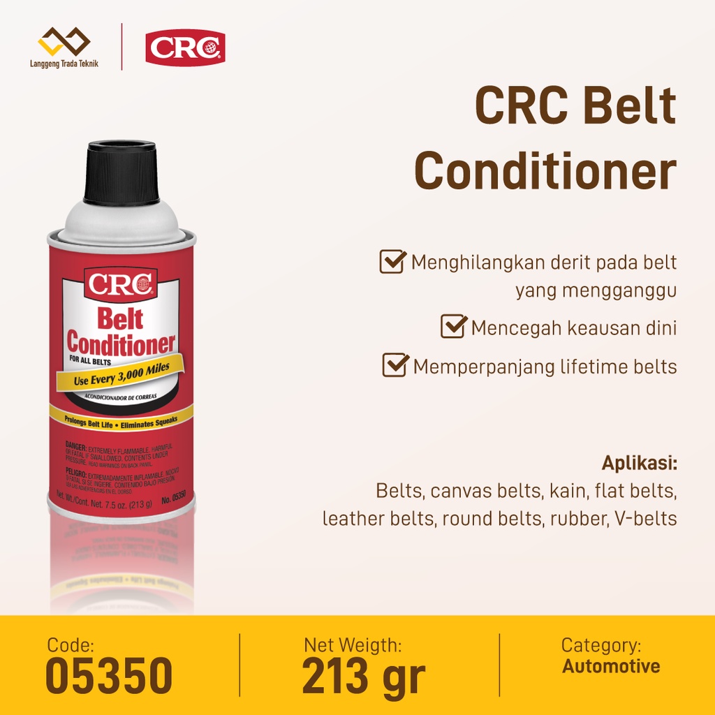 Jual CRC BELT CONDITIONER 05350 Shopee Indonesia