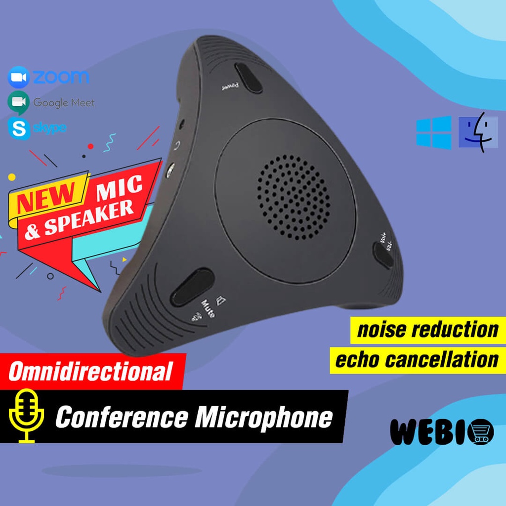 Jual Mic Speaker U08 Spiker Microphone USB Speker Mik Meeting ...
