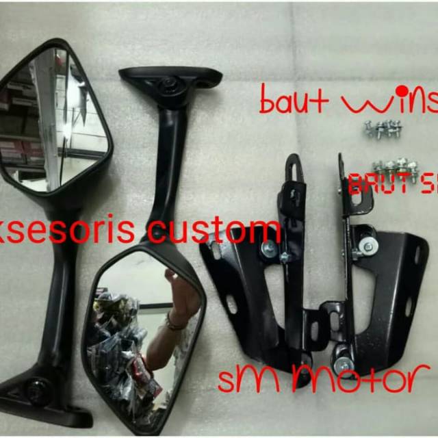 Jual Paket Spion R Dan Breket Model Serpo Breket Model Serpo Pnp Nmax Shopee Indonesia