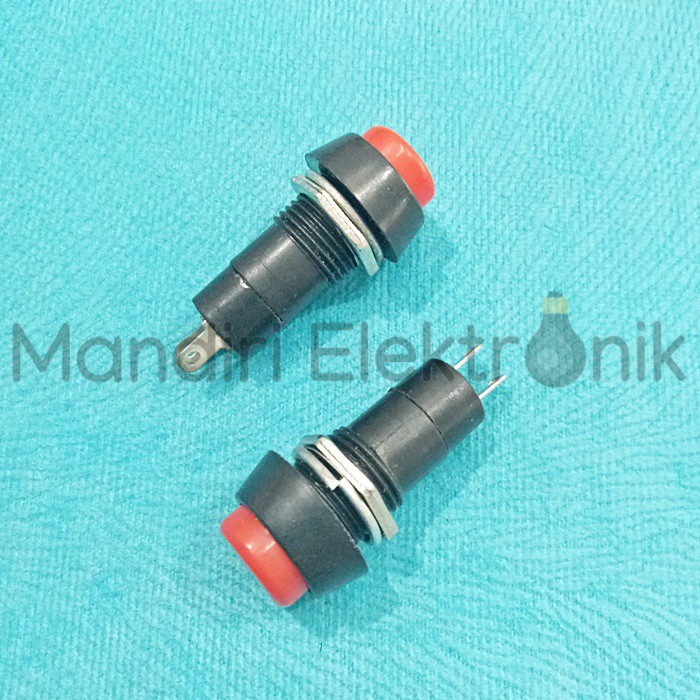 Jual Saklar Push On Off Bulat - Switch Push On Off Bulat | Shopee Indonesia
