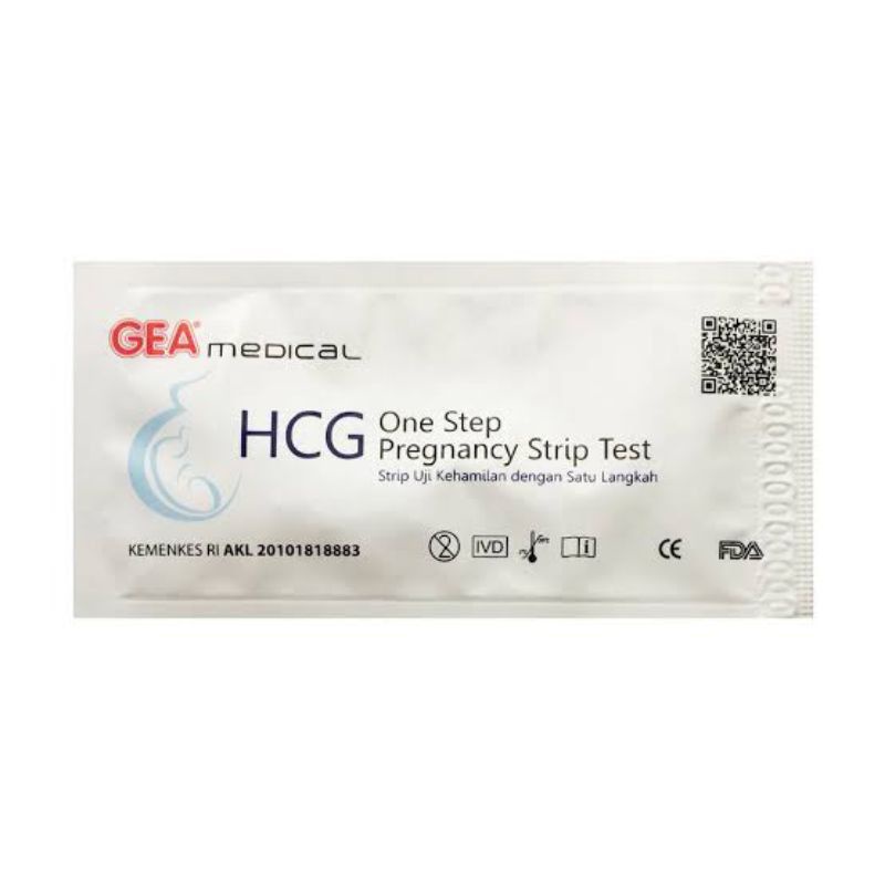 Jual Test Kehamilan > HCG One Step Pregnancy Strip Test, One med strip ...
