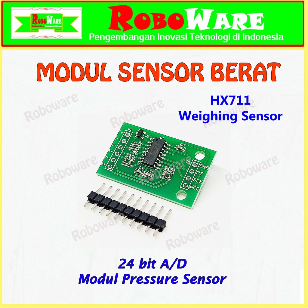 Jual HX711 Sensor Berat Weighing Sensor Load Cell Driver Dual Channel ...