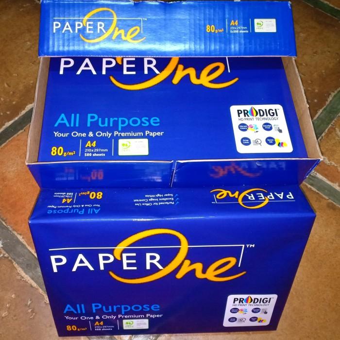 Jual Kertas Hvs Kertas Hvs 80gr A4 Paperone Shopee Indonesia