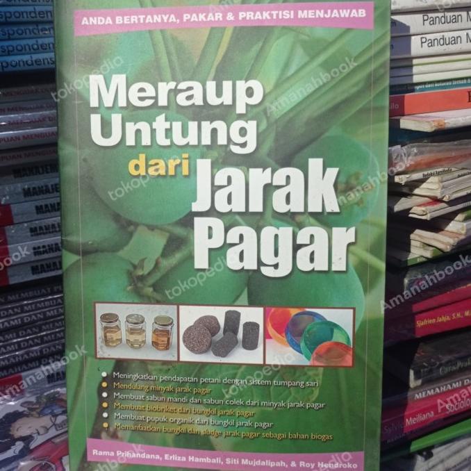 Jual Buku Buku Meraup Untung Dari Jarak Pagar Rama Prihandana Shopee Indonesia 5416