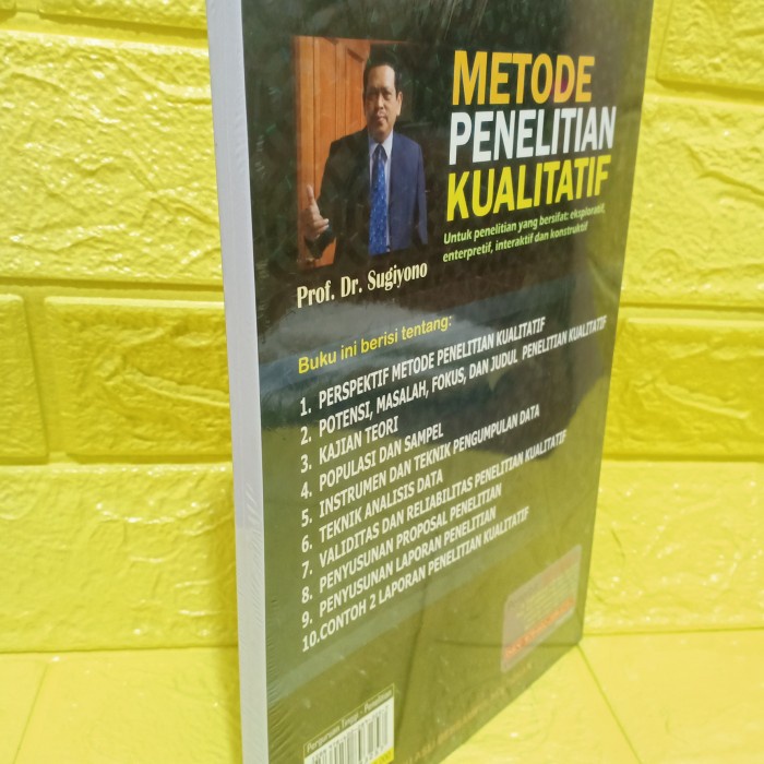 Jual METODE PENELITIAN KUALITATIF ( prof dr Sugiono ) | Shopee Indonesia