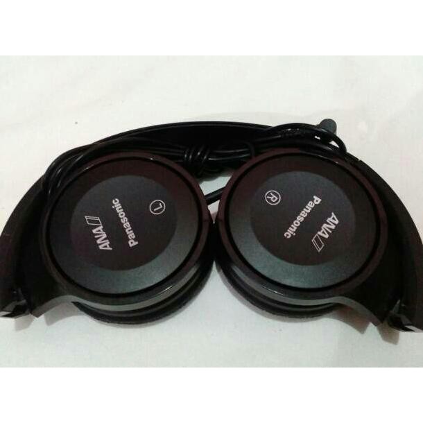 Jual Headset Headphone Rp-Hbf100 Ana Airways Panasonic Kualitas Premium  Garansi Resmi | Shopee Indonesia