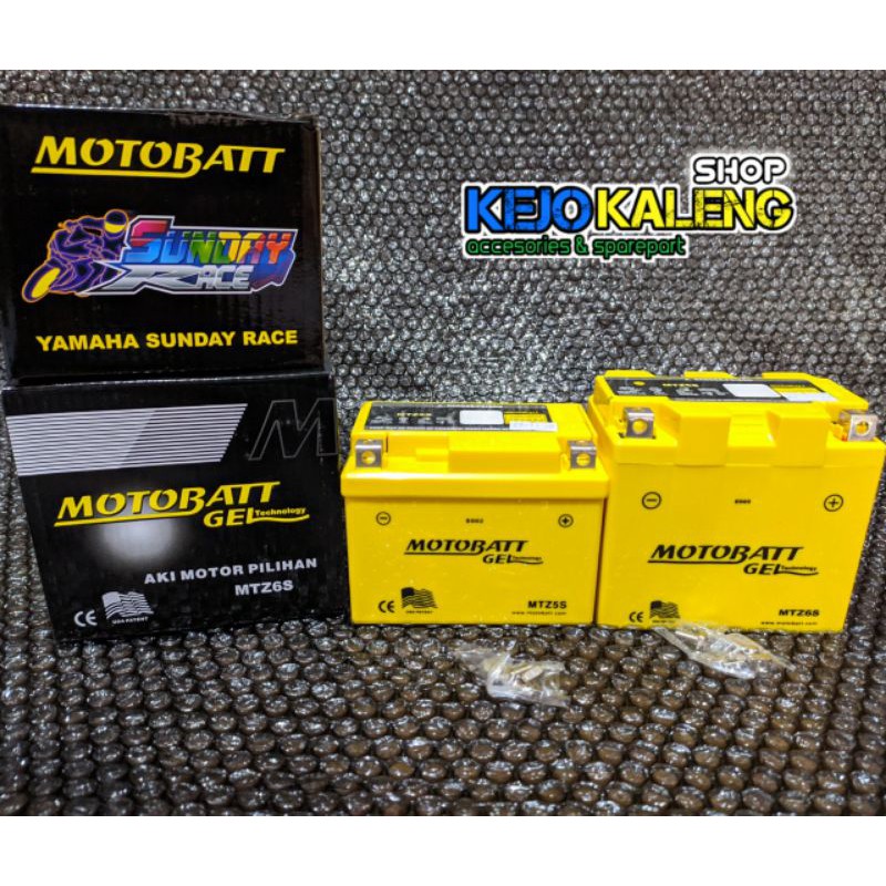 Jual AKI MOTOBATT MTZ5S DAN MTZ6S UNTUK MOTOR HONDA YAMAHA SUSUKI