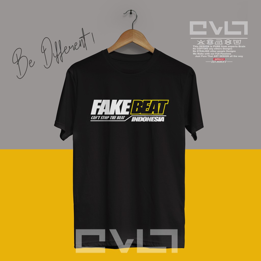 Jual Kaos Baju Motor Fake Honda Beat Indonesia Logo Kaos Otomotif Racing Keren Murah Kafahmi