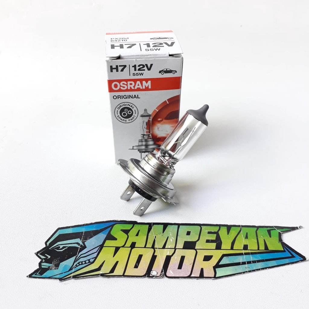 Jual Dop Lampu Depan Bohlamp H7 55W 12V Ninja 250 Osram | Shopee Indonesia