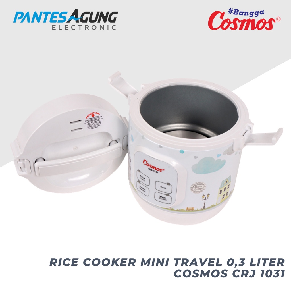 Jual RICE COOKER MINI TRAVEL 0,3 LITER COSMOS CRJ 1031 | Shopee Indonesia