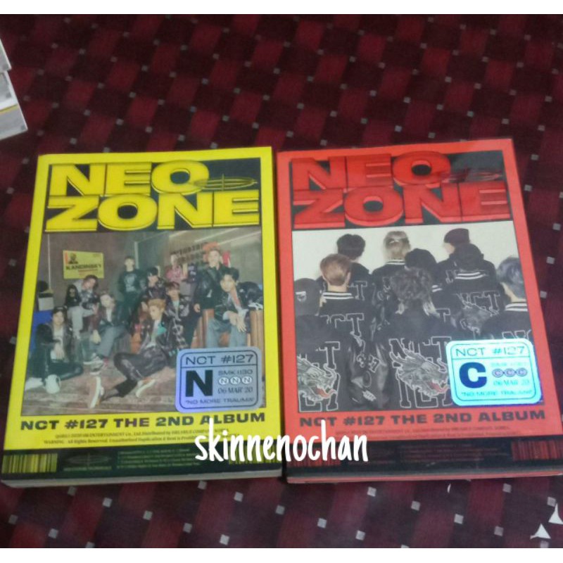Jual Album NCT 127 Neozone N C Ver (Album Only) | Shopee Indonesia