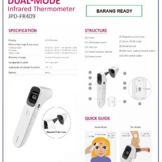 JUMPER Dual-mode Infrared Thermometer JPD-FR409