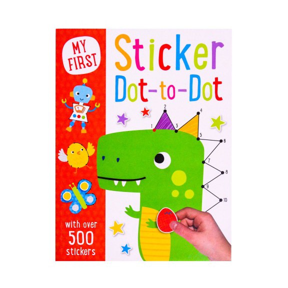 Jual My First Sticker DottoDot With over 500 Stickers Shopee